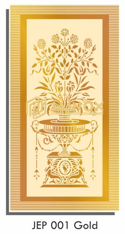 JEP 001 Gold - Designer Panel Steel Sheet Manufacturer & Exporter Ahmedabad, India