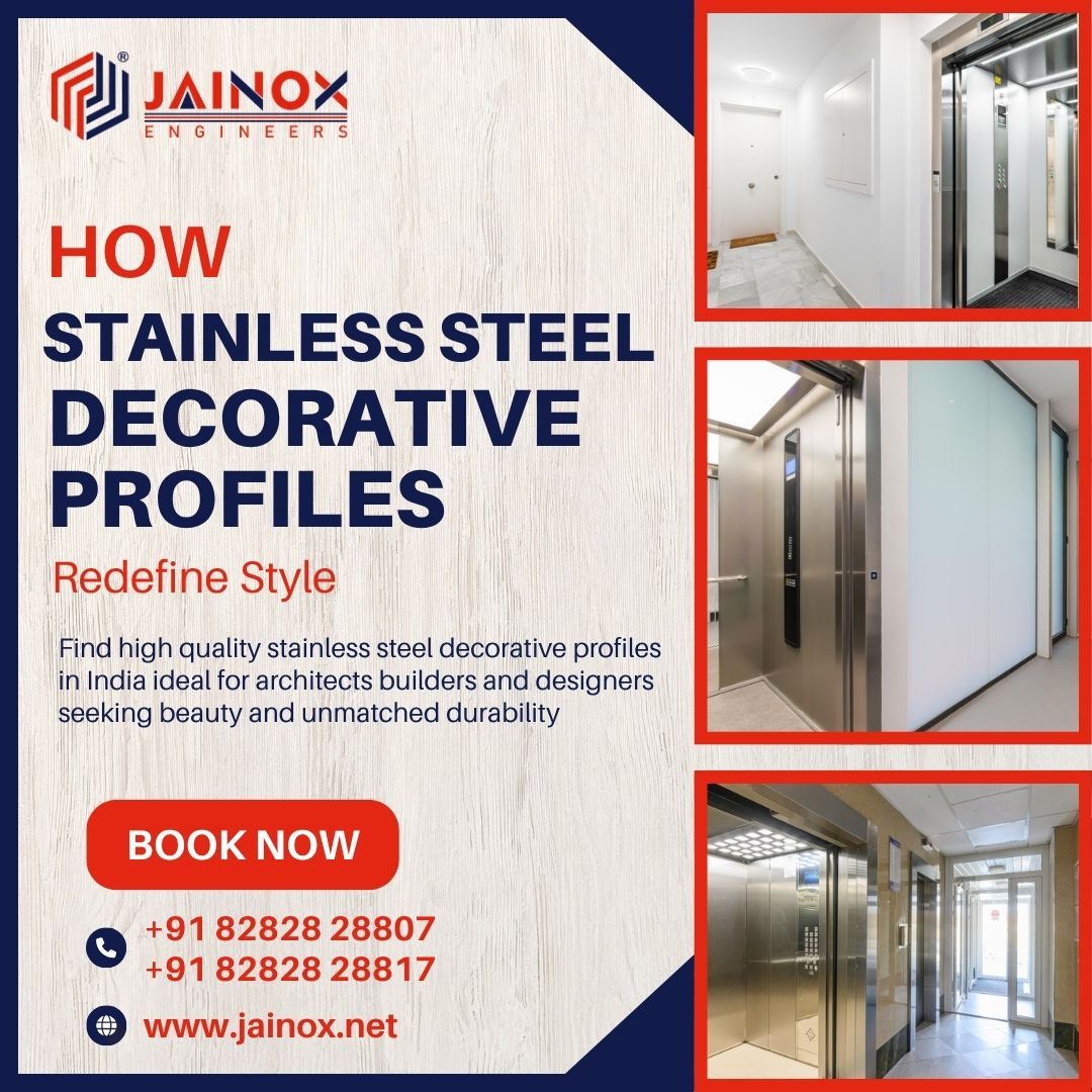 Buy Stainless Steel Decorative Profiles Online in India