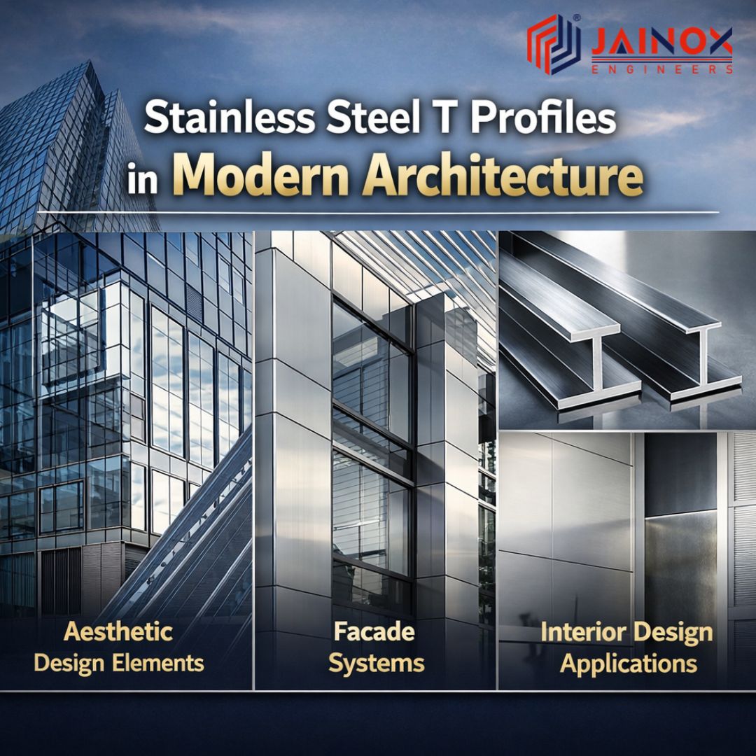Stainless Steel T Profiles in Modern Architecture