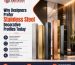Why Designers Prefer Stainless Steel Decorative Profiles Today