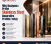 Why Designers Prefer Stainless Steel Decorative Profiles Today